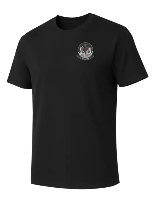 Allmade Deep Black Organic Cotton Tee w/Gunrunner Logo