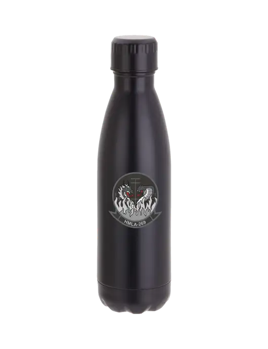 City Go Matte Black 17 oz Insulated Bottle w/Gunrunner Logo