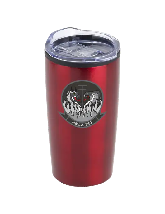 Olympus Red 20 oz Tumbler w/Gunrunner Logo