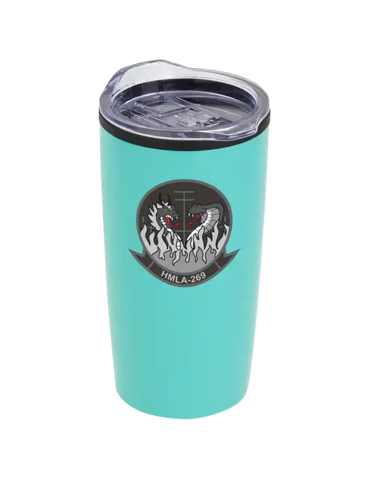 Olympus Teal 20 oz Tumbler w/Gunrunner Logo