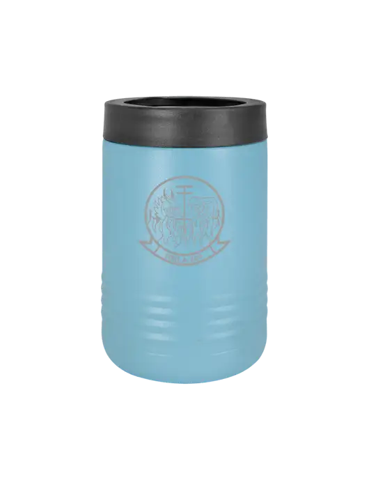 Polar Camel 12 oz Powder Coated Light Blue Vacuum Insulated Beverage Holder w/Gunrunner Logo