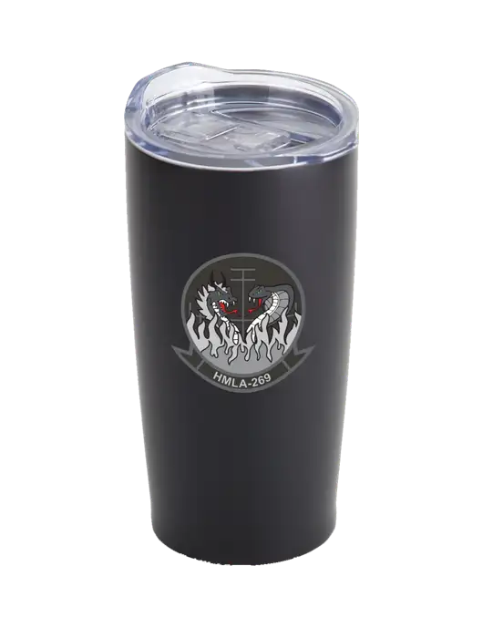 Society Black 20 oz Insulated Tumbler w/Gunrunner Logo